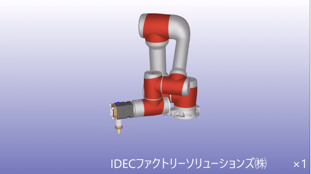 押し出し機を用いたロボットによる3Dプリンティング